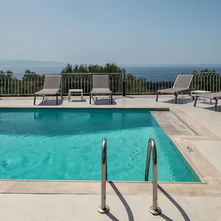 Rabia - Elegant Sea-view Retreat In Mousata, Kefalonia Вилла Мусата