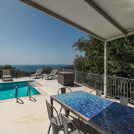 Rabia - Elegant Sea-view Retreat In Mousata, Kefalonia Вилла *