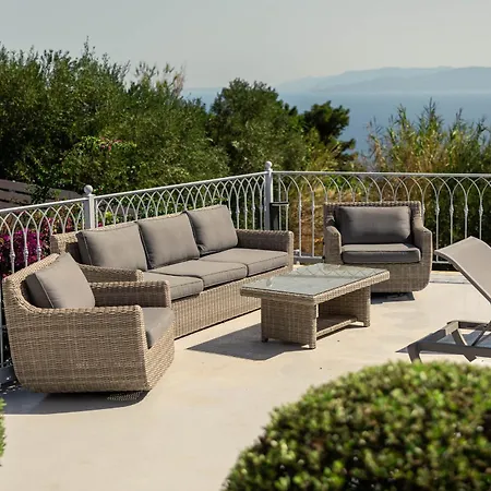 Rabia - Elegant Sea-view Retreat In Mousata, Kefalonia Мусата