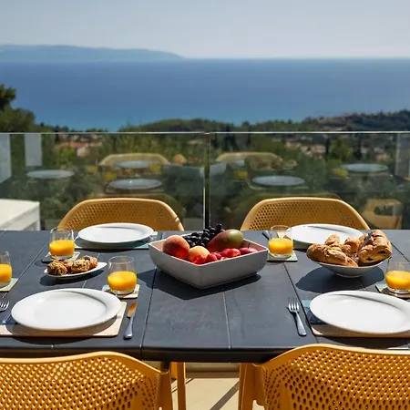 Вилла Rabia - Elegant Sea-view Retreat In Mousata, Kefalonia *