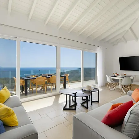 Rabia - Elegant Sea-view Retreat In Mousata, Kefalonia Villa Mousata